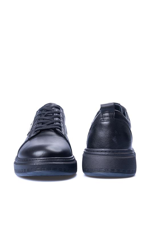 Grand Royal 820 Siyah Erkek Deri Casual Ayakkabı