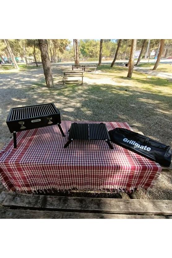 Grillmate Döküm Kamp Izgaralı Roadtrip Mangal