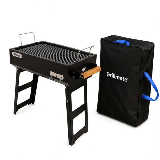Grillmate GM-60 Döküm Izgaralı Katlanır Ayaklı Mangal + Çanta Hediyeli