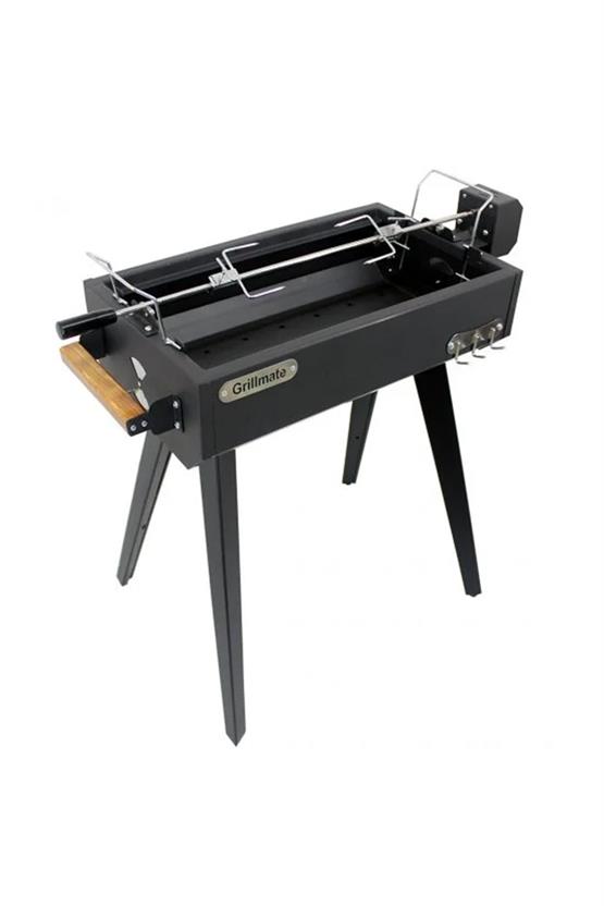 Grillmate GM60 Mangal (Döküm Izgaralı + Çevirme Motorlu)
