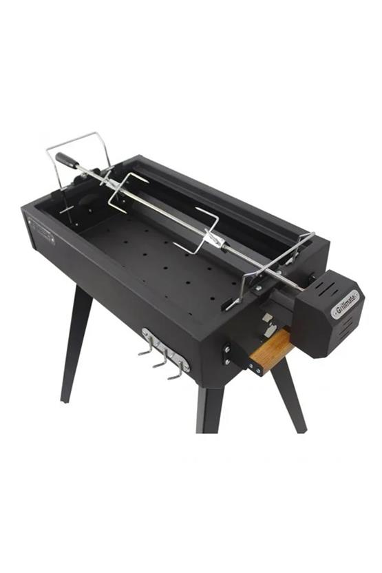 Grillmate GM60 Mangal (Döküm Izgaralı + Çevirme Motorlu)