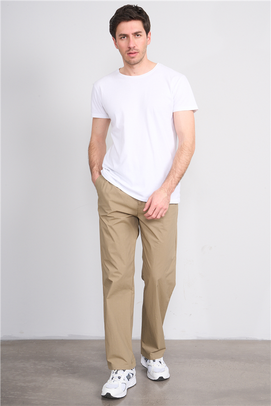 Gülener Y26 207 Bej Erkek Micro Pileli Pantolon S-Xl