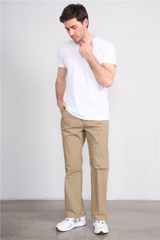 Gülener Y26 207 Bej Erkek Micro Pileli Pantolon S-Xl