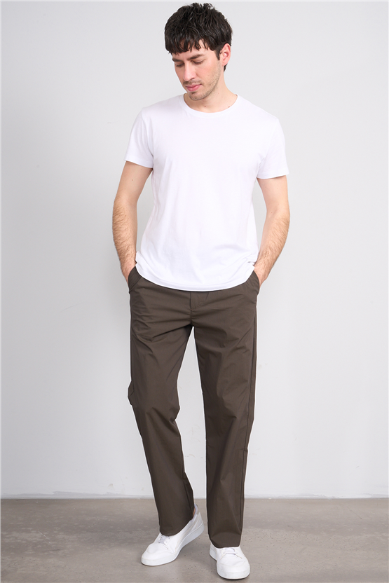 Gülener Y26 207 Haki Erkek Micro Pileli Pantolon S-Xl