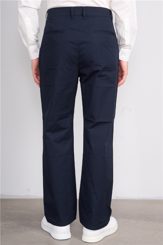 Gülener Y26 207 Lacivert Erkek Micro Pileli Pantolon S-Xl