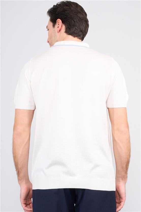 Halifaks Kemik Erkek 39553 40 Ferm Polo Yk 20 2 Vıs Cot Tac Basıc Kısa Kol T-Shirt