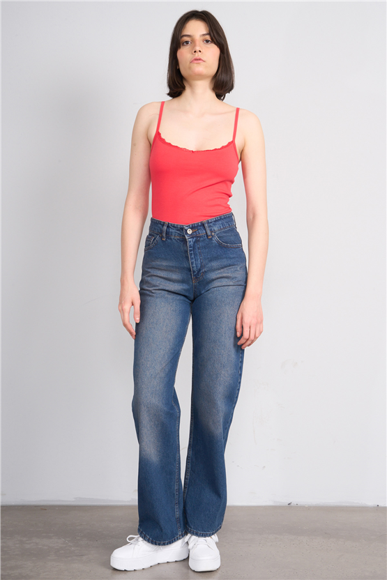 Helly 6372 Fume Kadın Kot Pantolon 26-31