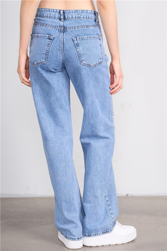 Helly 6381 Mavi Kadın Kot Pantolon 26-31
