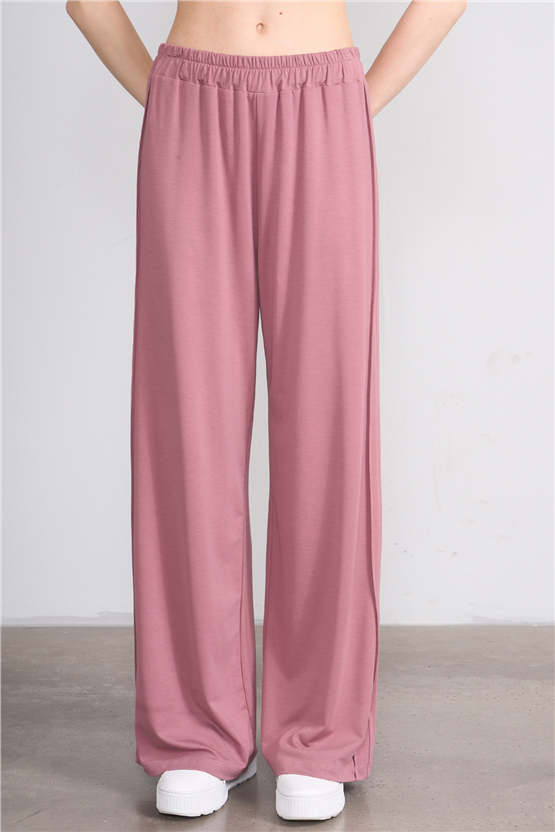Hisset Y26 Tk2541 Gül Kurusu Kadın Melisa Pantolonlu İkili Takım 38-44