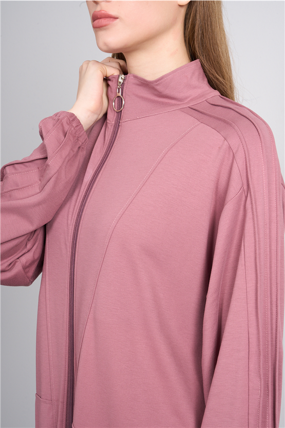 Hisset Y26 Tk2541 Gül Kurusu Kadın Melisa Pantolonlu İkili Takım 38-44