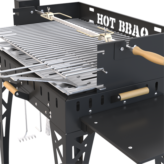 Hot Cool Eco Ayaklı Mangal Kömürlü