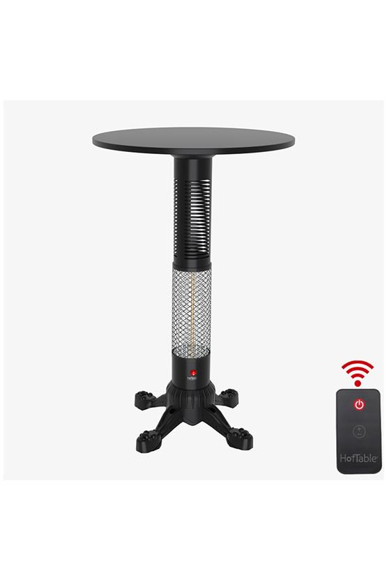 Hottable Bar / Bistro Isıtıcılı Masa Ayağı Tekno Pub Plus 2000 Watt (Manuel ve U.Kumandalı 5 kademe Isı Ayarı - 7000 Saat Lamba Ömrü)