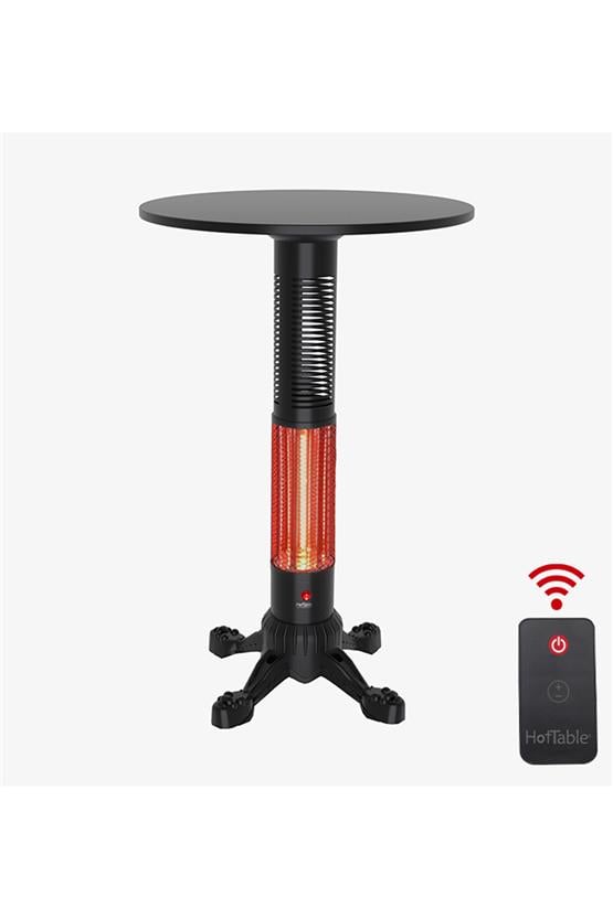 Hottable Bar / Bistro Isıtıcılı Masa Ayağı Tekno Pub Plus 2000 Watt (Manuel ve U.Kumandalı 5 kademe Isı Ayarı - 7000 Saat Lamba Ömrü)