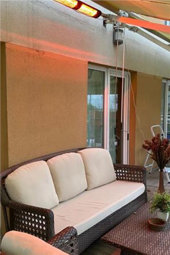 Hottable Classic Plus Duvar Tipi Dış Mekan İnfrared Isıtıcı 3000 Watt (U.kumandalı 5 kademe Isı ayarı)