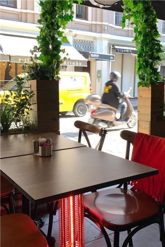 Hottable Isıtıcılı Masa Ayağı Tekno 1500 Watt 7000 Saat Lamba Ömrü