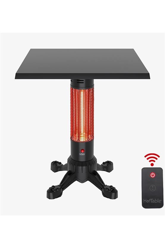Hottable Isıtıcılı Masa Ayağı Tekno Plus 1500 Watt (Manuel ve U.Kumandalı  5 kademe Isı Ayarı - 7000 Saat Lamba Ömrü)