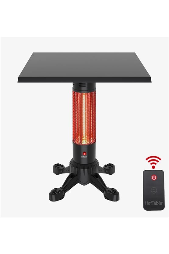 Hottable Isıtıcılı Masa Ayağı Tekno Plus 2000W(Manuel ve U.Kumandalı  5 kademe Isı Ayarı - 7000 Saat Lamba Ömrü)
