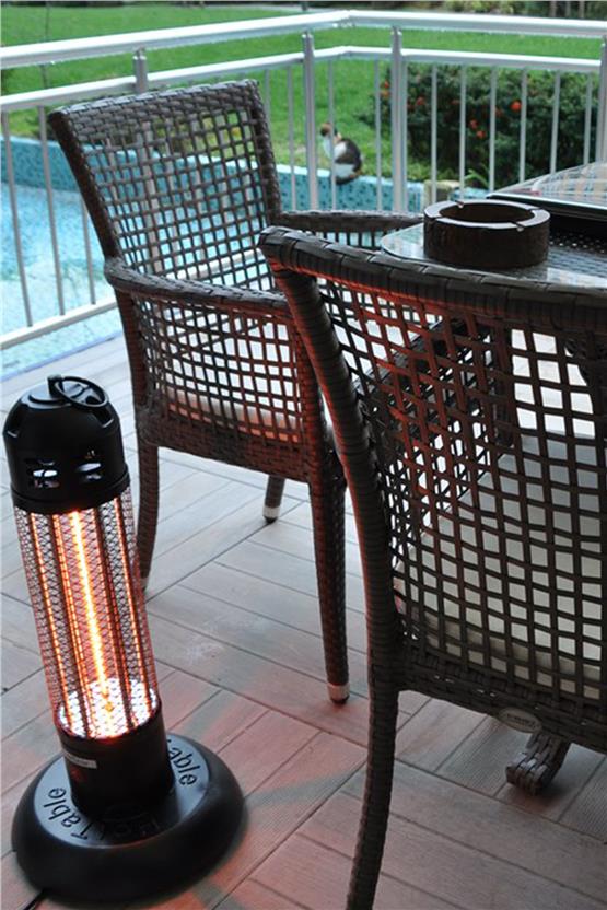 Hottable Seyyar Isıtıcı Tekno Mobile Plus 2000 Watt (Manuel ve U. Kumandalı 5 kademe ısı ayarı - 7000 Saat Lamba Ömrü)