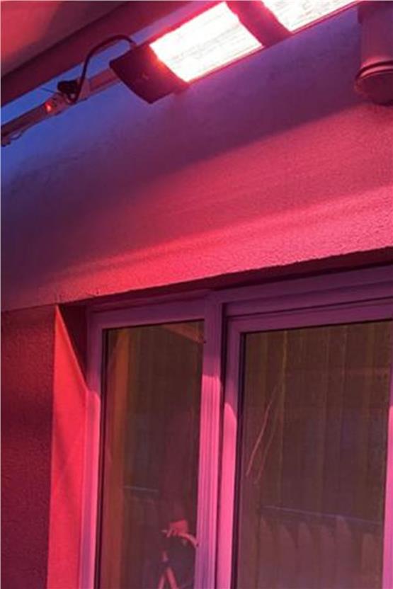 Hottable Supreme Plus Duvar Tipi Dış Mekan İnfrared Isıtıcı 3000 Watt (U.kumandalı 5 kademe Isı ayarı)