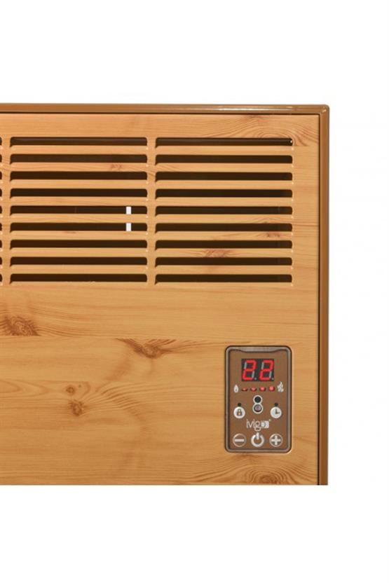 İvigo Isıtıcı EPK4590E20A İvigo Elektrikli Panel Konvektör Isıtıcı Dijital 2000 Watt Ahşap