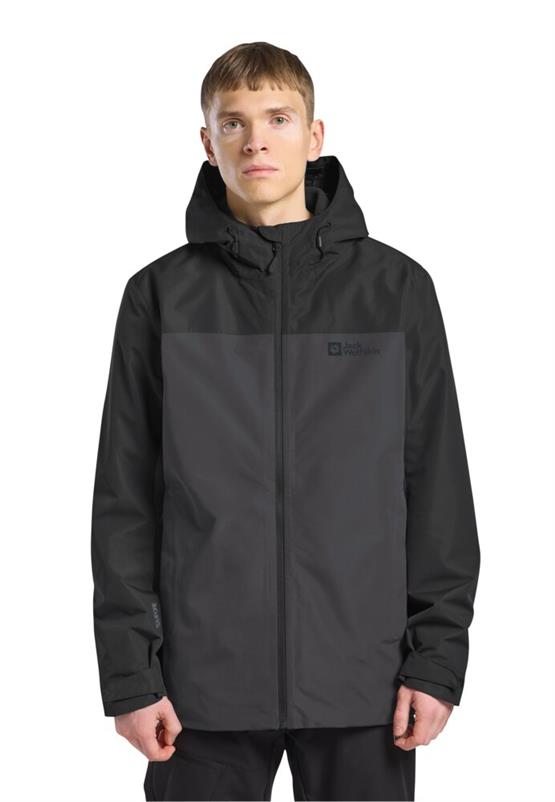 Jack Wolfskın 1115311-6350 Phantom Taubenberg 3In1 Jkt M Erkek Outdoor Mont