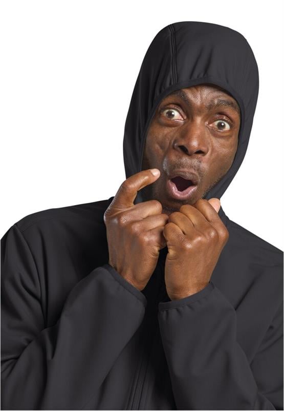 Jack Wolfskın 1307471-6000 Black Bornberg Hoody M Erkek Softshell Mont