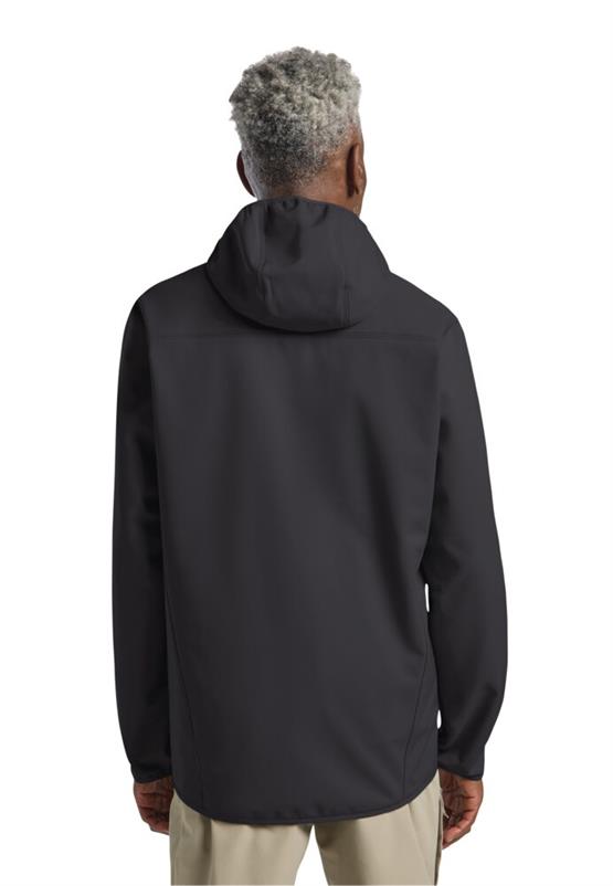 Jack Wolfskın 1307471-6000 Black Bornberg Hoody M Erkek Softshell Mont