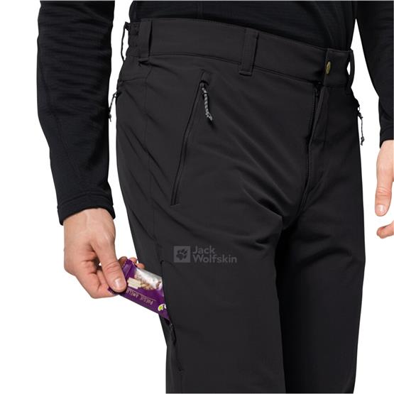 Jack Wolfskın 1503755-6000 Black Actıvate Xt Pants M Erkek Outdoor Pantolon