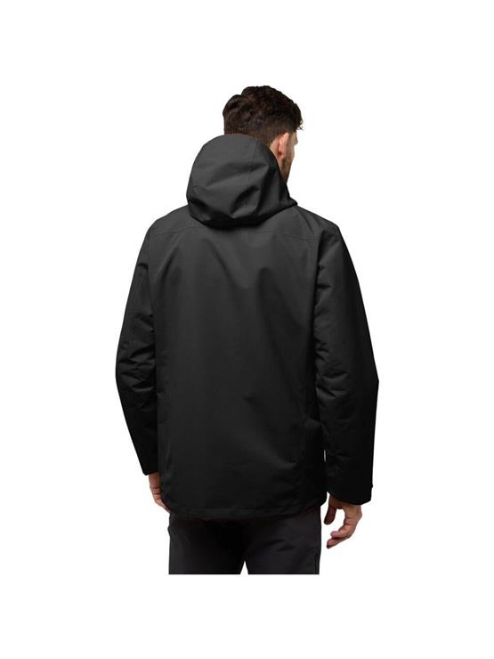 Jack Wolfskın A61864-6000 Black Altenberg 3In1 Jkt M Erkek Outdoor Mont