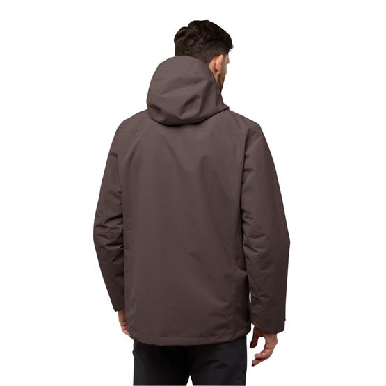 Jack Wolfskın A61864-D0108 Peat Altenberg 3In1 Jkt M Erkek Outdoor Mont