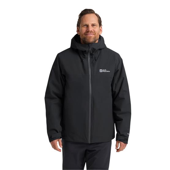Jack Wolfskın A61870-6000 Black Wısper Ins Jkt M Erkek Outdoor Mont