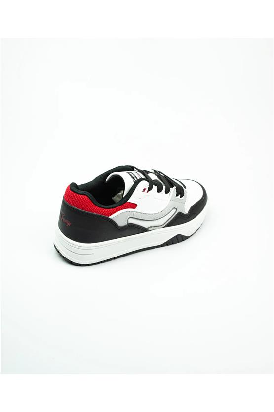 Jump Ja228520121Ft 28520 Whıte/Black/Red Garson Sneaker Ayakkabı