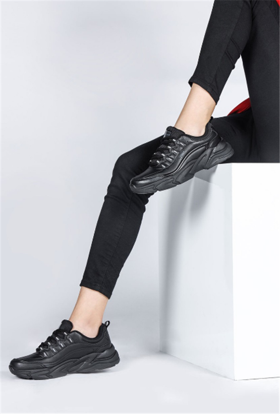 Jump Ja326776121At 26776 A Full Black Zenne Yuruyus Ayakkabısı