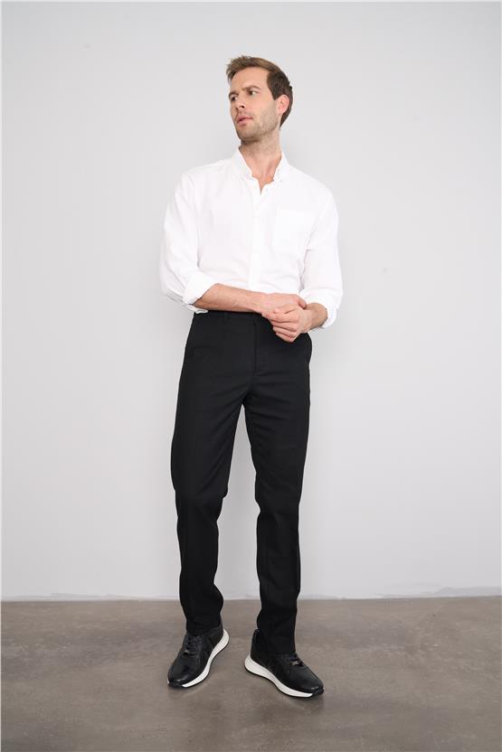 Kagi Batista Siyah Flanel Pantolon