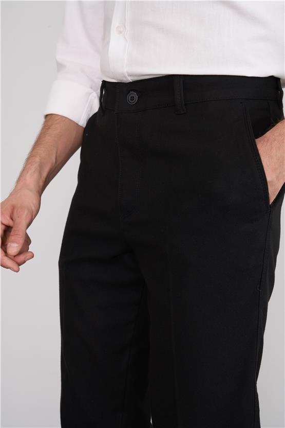 Kagi Batista Siyah Flanel Pantolon