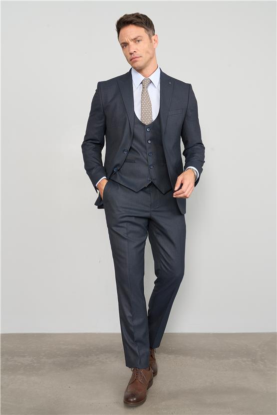 Kagi Enfıeld Laci Yeleklı Takım Elbıse