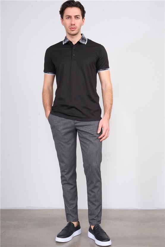 Kagi Füme Erkek Step Cızgılı Jogger Pantolon