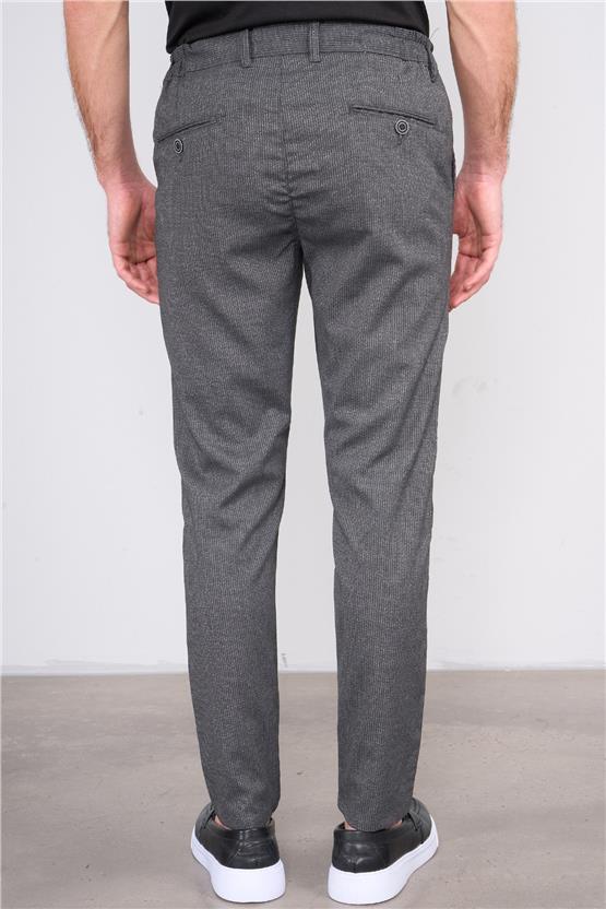 Kagi Füme Erkek Step Cızgılı Jogger Pantolon