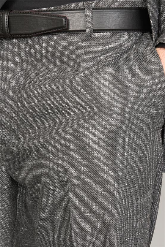 Kagi Gri Erkek Pamuk Polyester Corsıca 4 Drop Klasik Takım