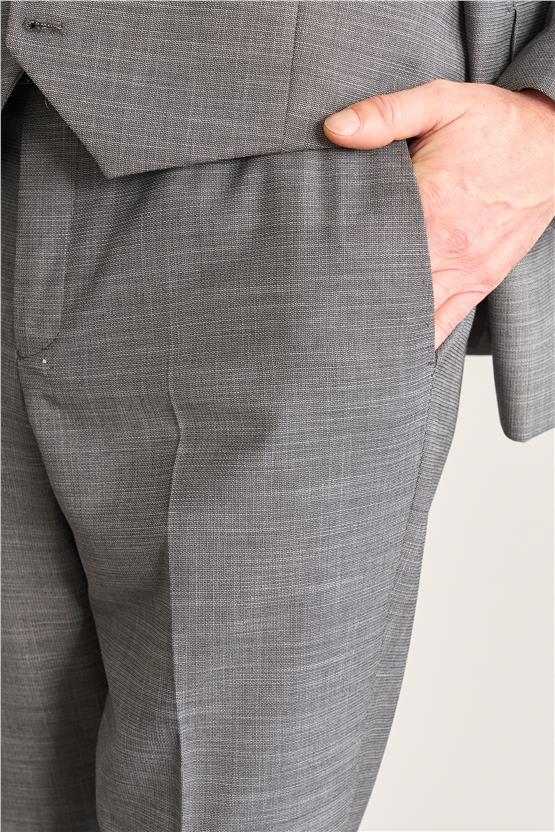 Kagi Gri Erkek Pamuk Polyester Palermo Yelekli Takım