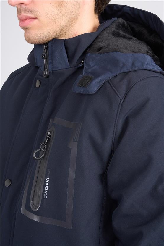 Kagı K26 20011 Lacivert Erkek Soft Shell Mont