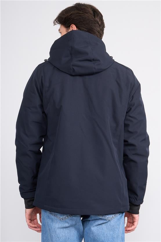 Kagı K26 20011 Lacivert Erkek Soft Shell Mont