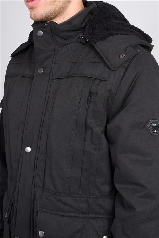 Kagı K26 25031 Siyah Erkek Gabardın Mont