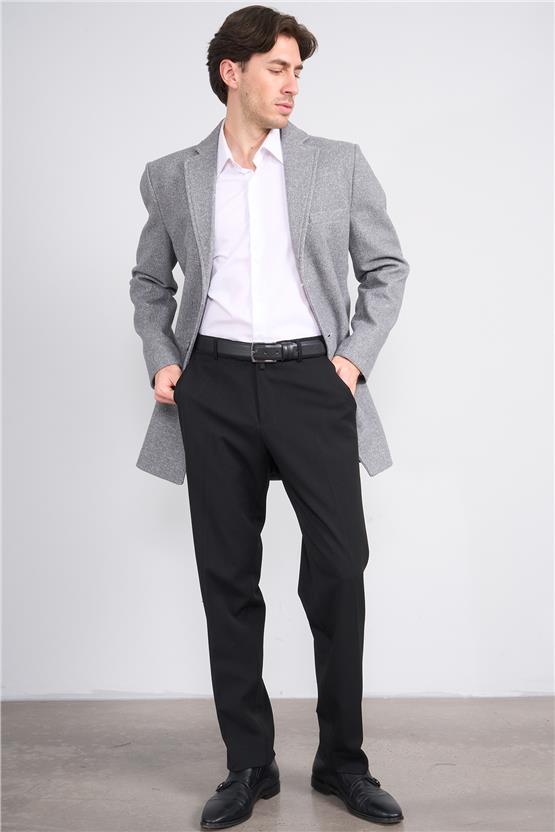 Kagı 2508 Gri Erkek Mono Yaka Kase Kaban