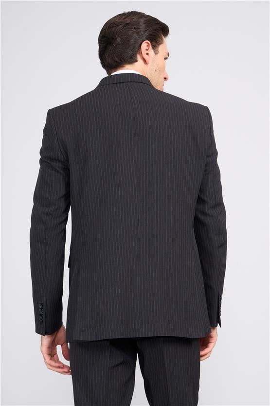 Kagı Siyah Erkek Sımone Kruvaze Takım