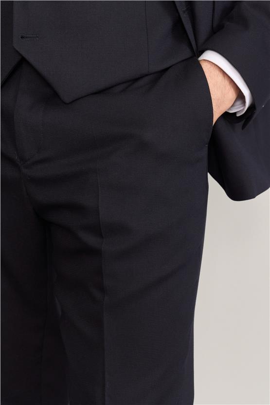 Kagi Lacivert Erkek Pamuk Polyester Barı Yelekli Takım