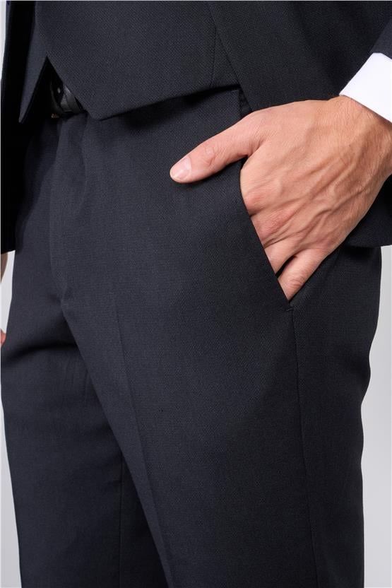 Kagi Lacivert Erkek Pamuk Polyester Roma Yelekli Takım