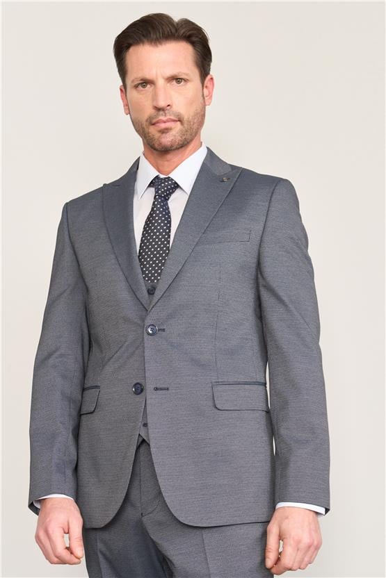 Kagi Lacivert Erkek Pamuk Polyester Sparta Yelekli Takım