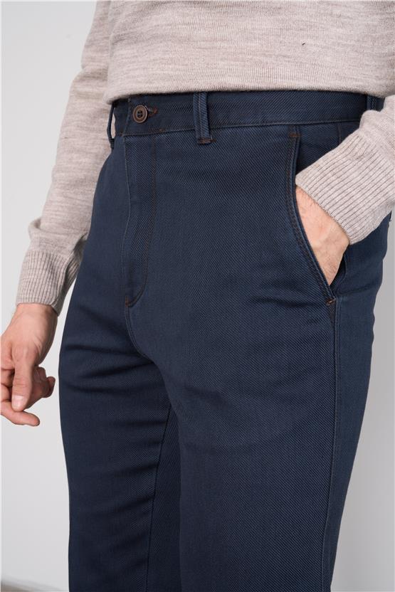 Kagi Mılano Mavi Tencel Pantolon