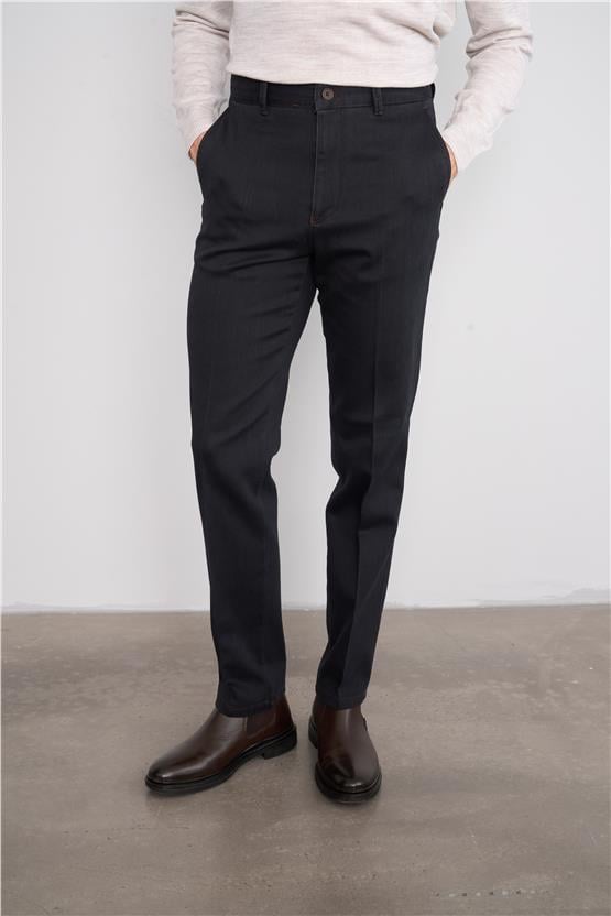 Kagi Mılano Siyah Tencel Pantolon